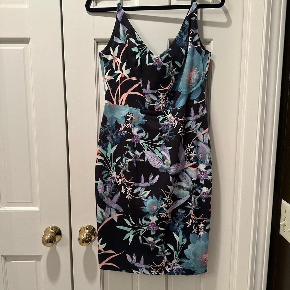 Floral Print Women's Dress